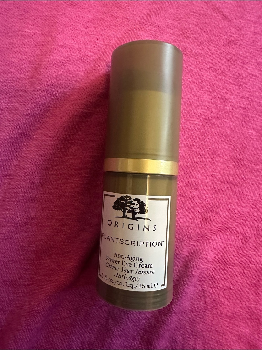 Origins Plantscription Anti-Aging Power Eye Cream - new/unopened